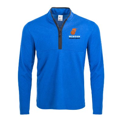 Blue Full Color Personalized Quarter-Zip
