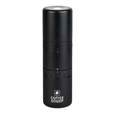Black coffee kit with custom logo.