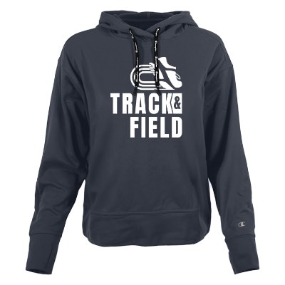 Custom Imprinted Black Ladies Sweatshirt