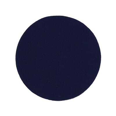 Blank navy foam round coaster.