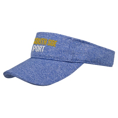 True Navy Heather Embroidered Custom Cap