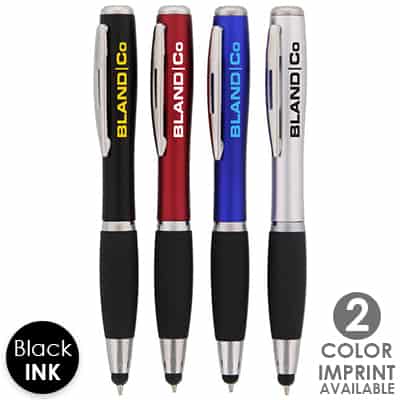 Plastic champion stylus light pen.