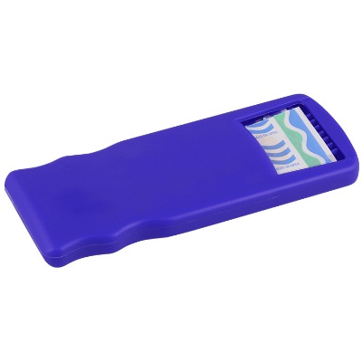 Plastic first care bandage dispenser blank.