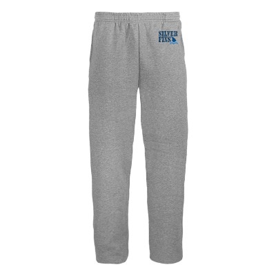 Personalized vintage heather sweatpant with full color logo.