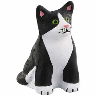 Foam cat stress reliever blank.