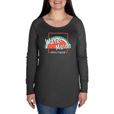 Full color black frost long sleeve tee.