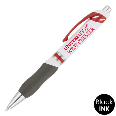 Plastic college pen.