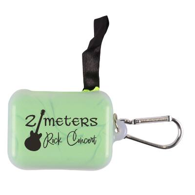 Custom keychain cooling towel.
