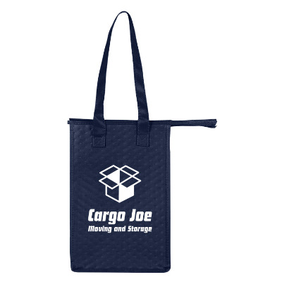 Polypropylene brite pink thermo snack lunch bag personalized.