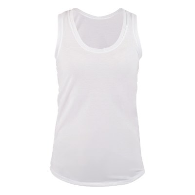 White blank tank top.