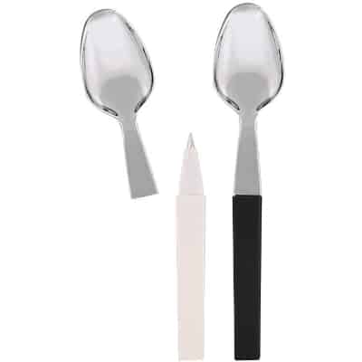 Plastic spoon pen blank.