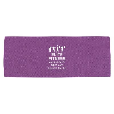 Custom fitness towel.