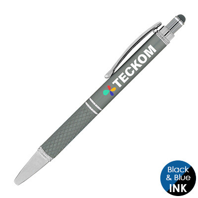 Custom metallic full-color metal pen.