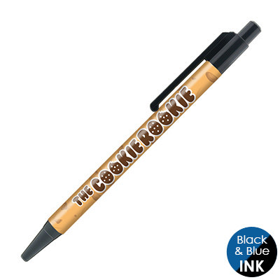 Personalized full-color plastic pen.