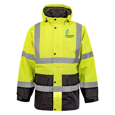 Full Color Custom Yellow and Black Jacket