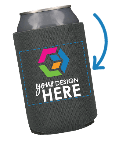 Imprint Info for Custom Foam Can Coolers