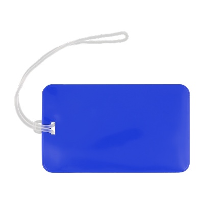 Exploration luggage tag blank.