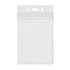 Vertical ID Badge Holder w/ Zip
