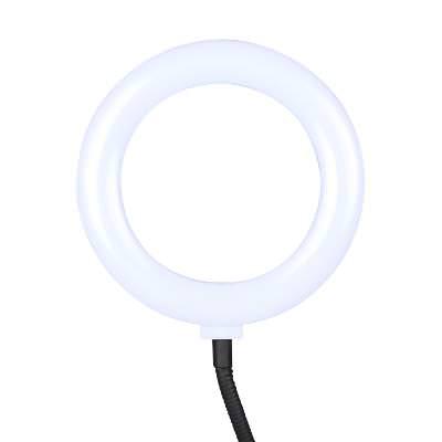 Blank plastic selfie light available in bulk.