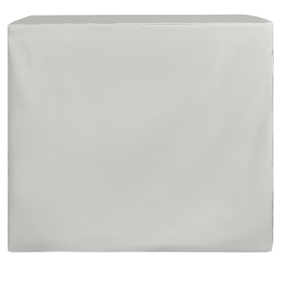 4 foot bar height polyester table cover blank.
