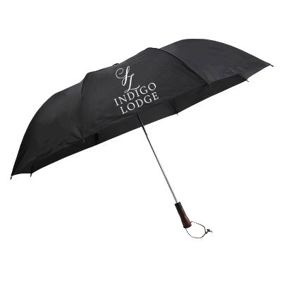 Custom 58" shedrain jumbo compact umbrella.