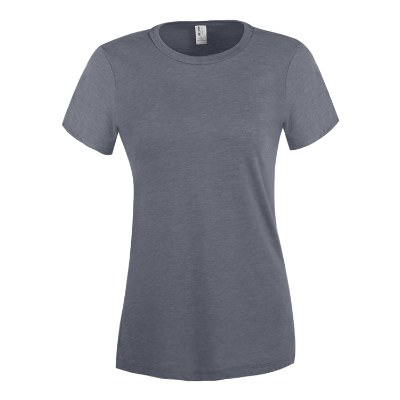 Blank rebel blue women's t-shirt.
