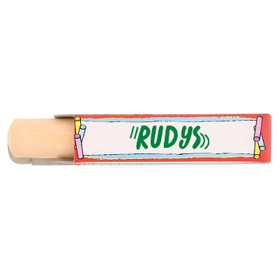 Cardboard individual large chalk with imprinting.