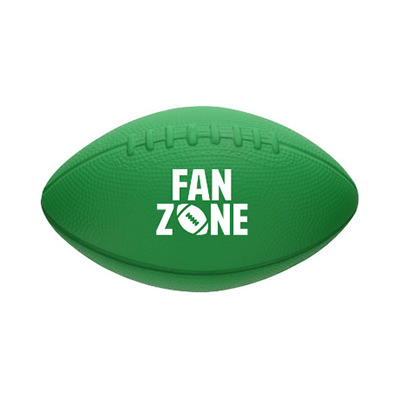 Green foam personalized football