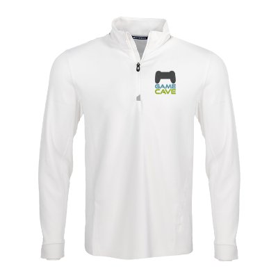 White Custom Emrboidered Imprinted Jacket