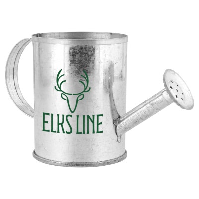 Silver tin branded planter kit.