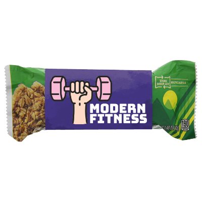 White full color customized nature valley granola bars.