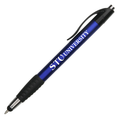 Plastic pen davis metallic stylus pen.