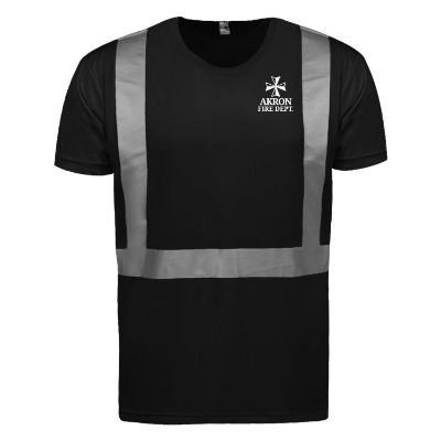Cusotm Hi-Vis Black and Gray T-Shirt