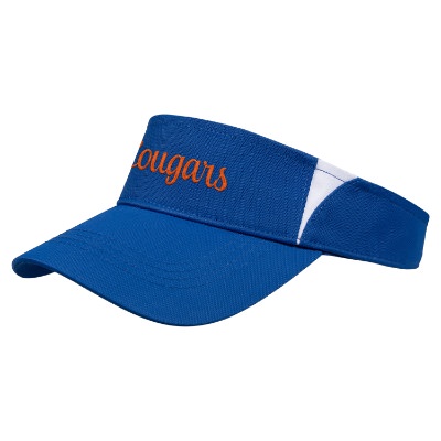 True Royal with White Embroidered Custom Cap
