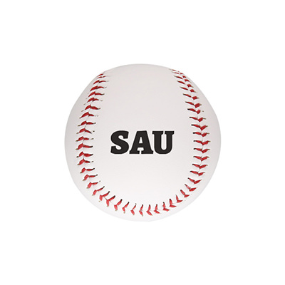 Vinyl white personalized baseball