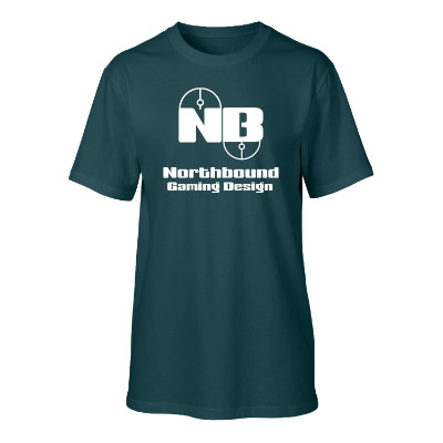 Customized unisex lavender t-shirt with logo.