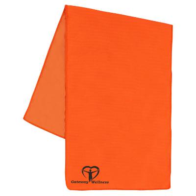 Custom 12" x 36" cooling towel.