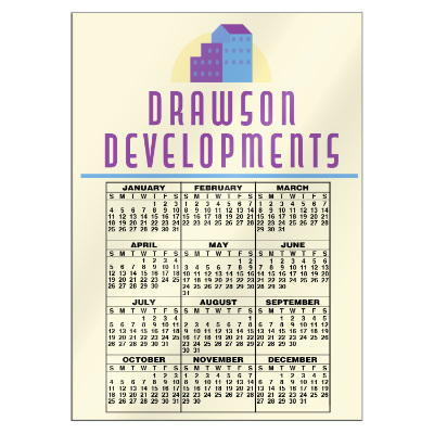 5x7 inch magnet with full color imprint.