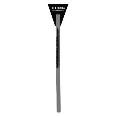 Gray deluxe ice scraper snowbrush made with recycled materials with custom printed logo.