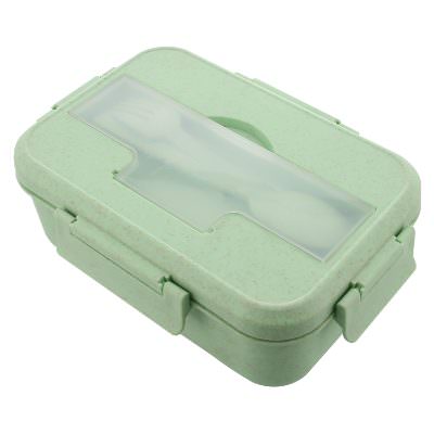 Mint green harvest bento box blank.