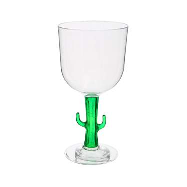 Acrylic fish goblet blank in 14 ounces.