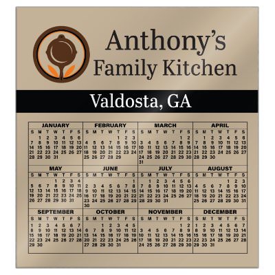 Personalized full color magnet