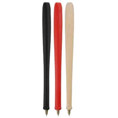 Wood and plastic baseball bat pen blank.
