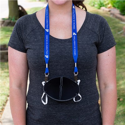 Custom face mask lanyards