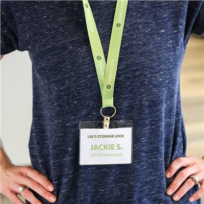 badge holder lanyards