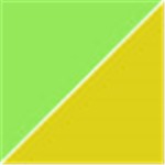 Lime Green with Transparent Yellow