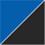 Royal Blue with Black