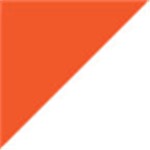 Orange with White