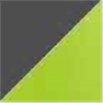 Dark Smoke Grey and Lime Shock