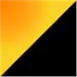 Orange with Black